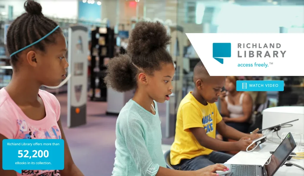 Richland Library Interactive Annual Report Case Study