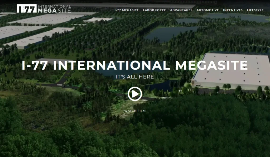 I-77 International Megasite Web Design Case Study